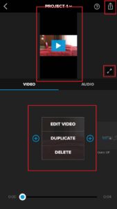 How to upload a landscape video to IGTV- step 4