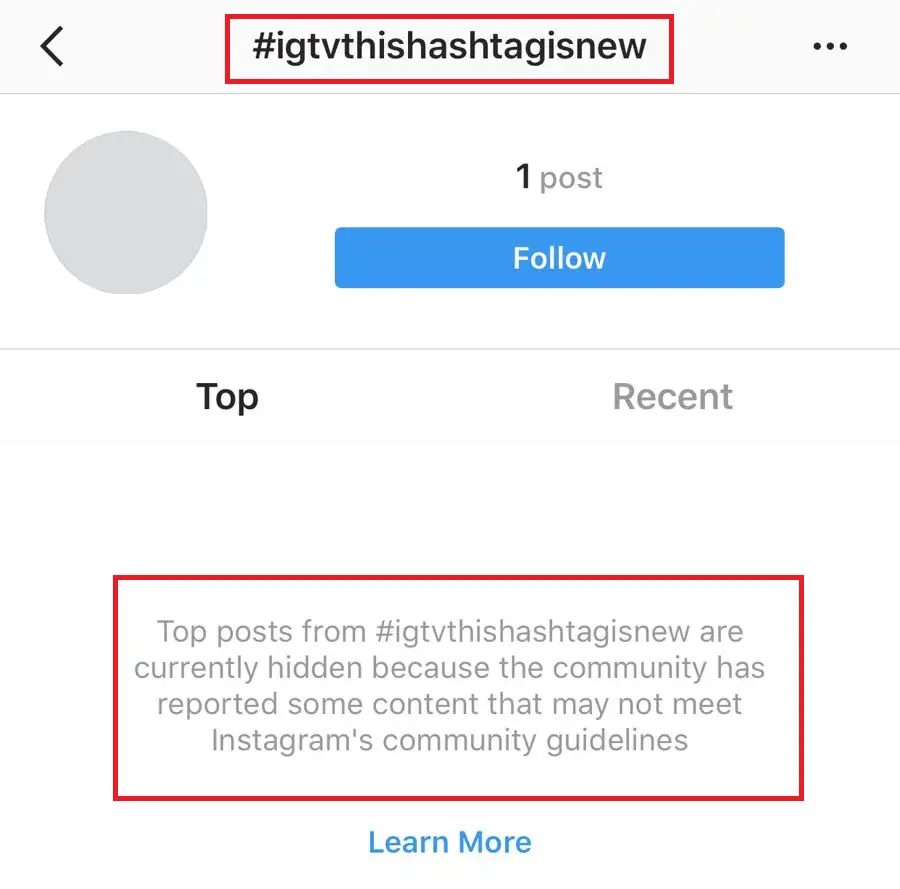 igtv hashtags limit 16
