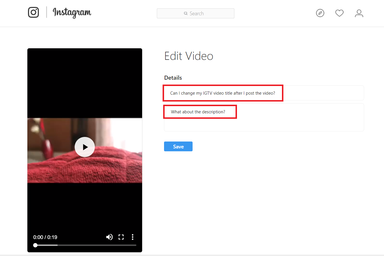 How to edit your IGTV video title and description after posting 9