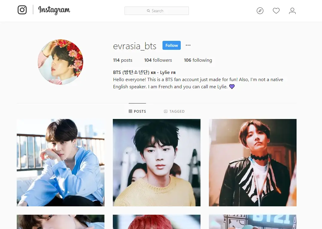 BTS Hashtags (to copy and paste) on Instagram that people actually use