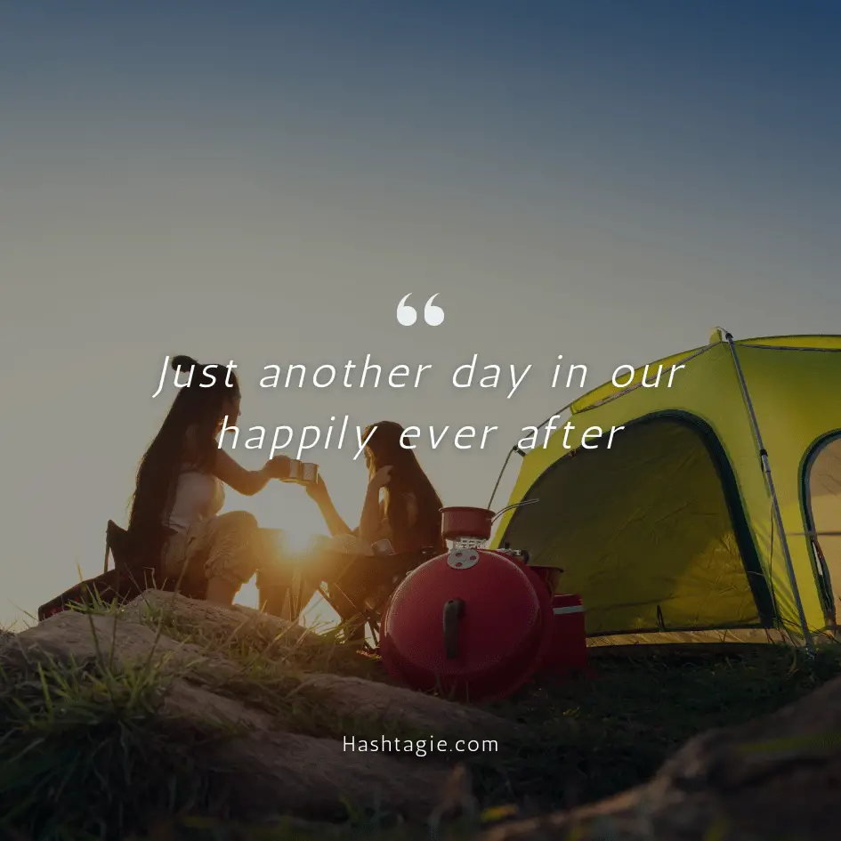 Adventure Instagram captions for couples example image