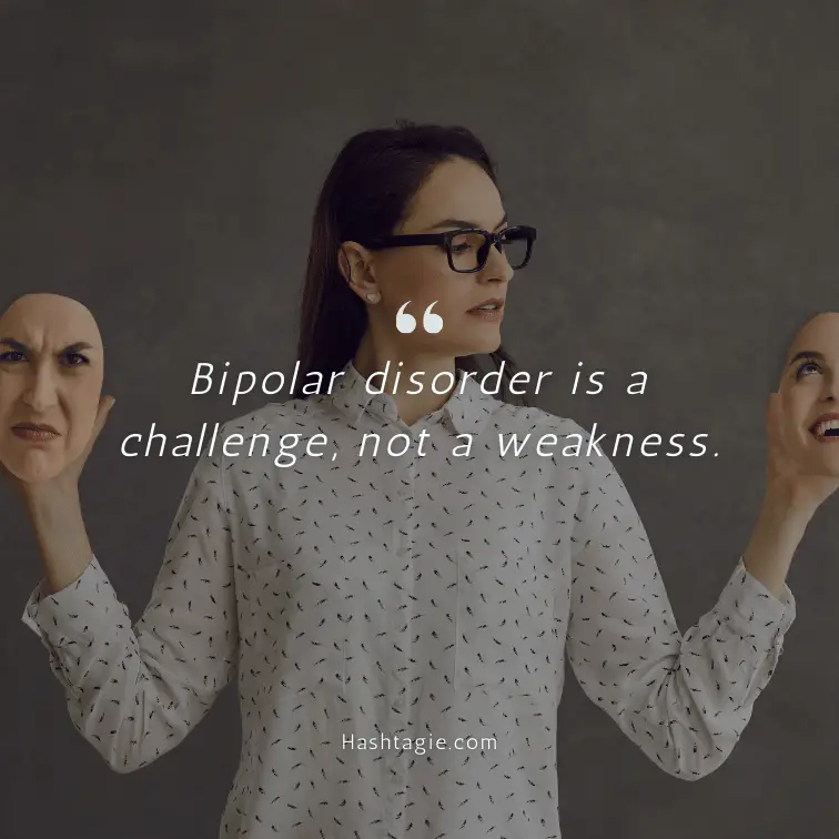 Bipolar Disorder Awareness Captions example image