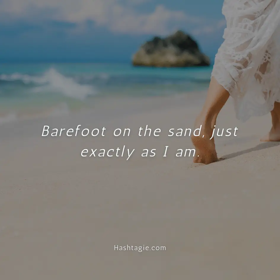 Body positive captions for beach photos example image