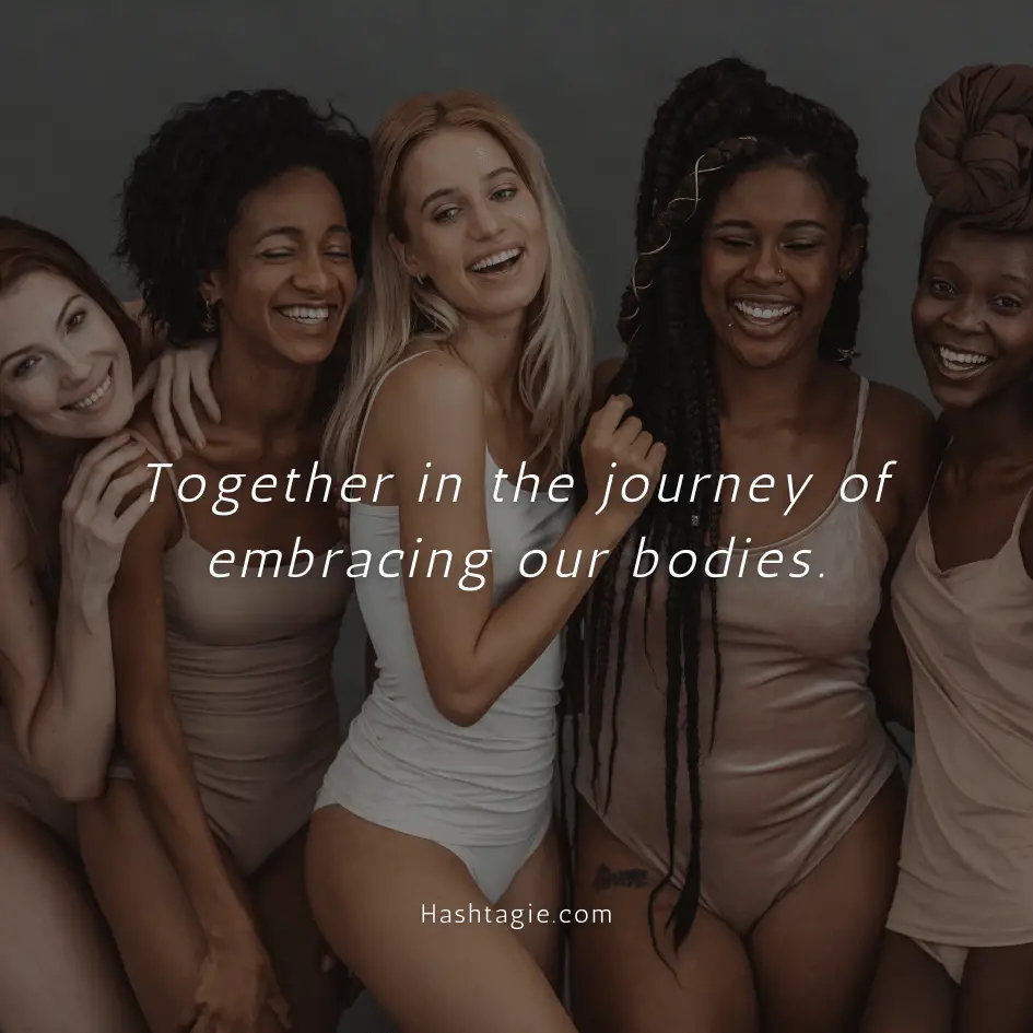 Body positive captions for intimate partner photos example image
