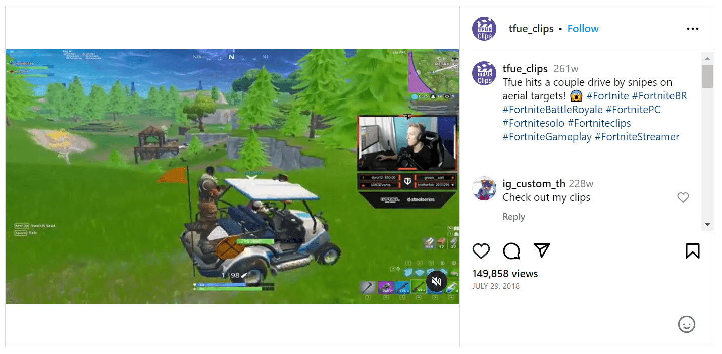Fortnite Hashtags To Increase Your Instagram & TikTok Reach