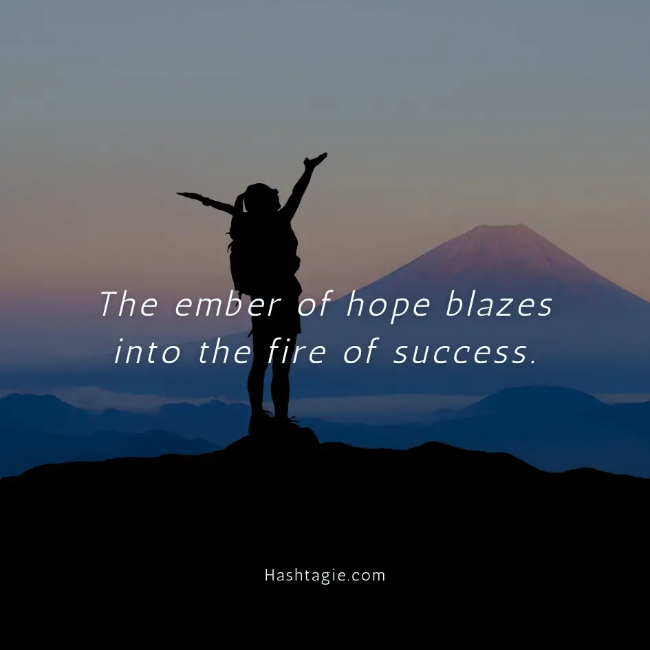 Hope captions for daily motivation example image