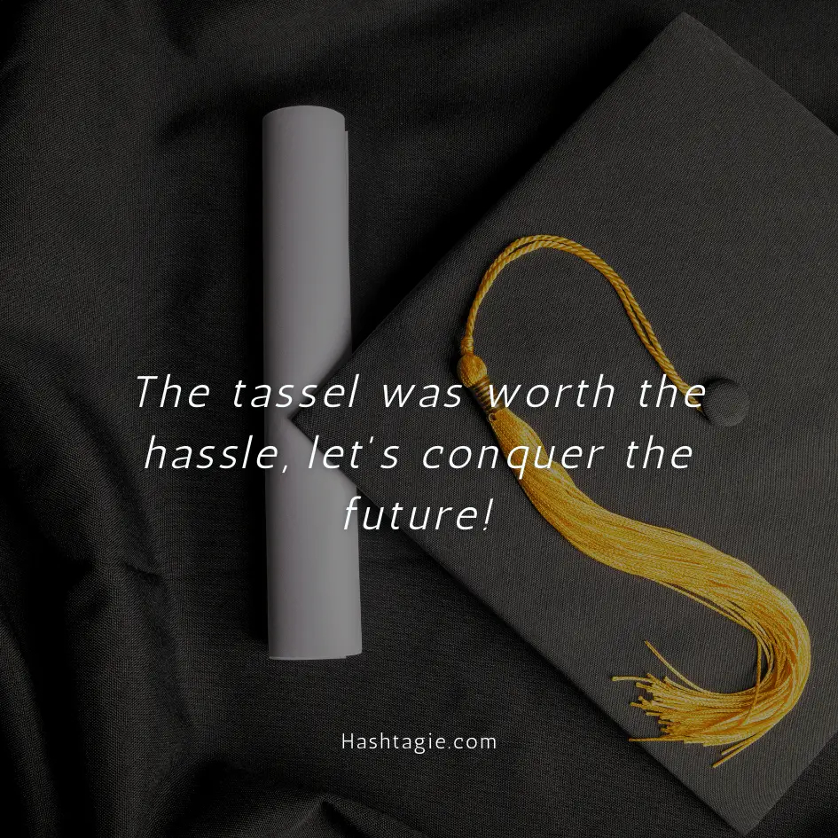 Hope captions for graduation  example image