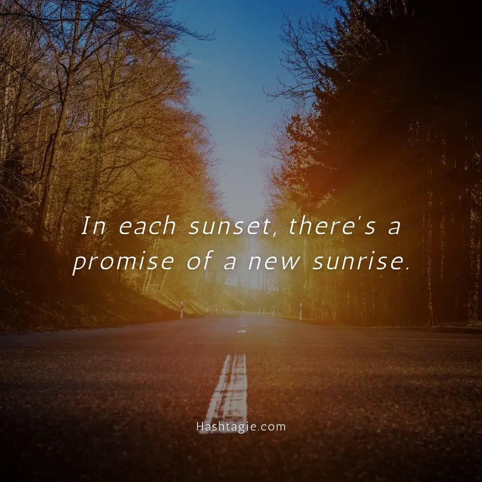 Hope captions for new beginnings example image