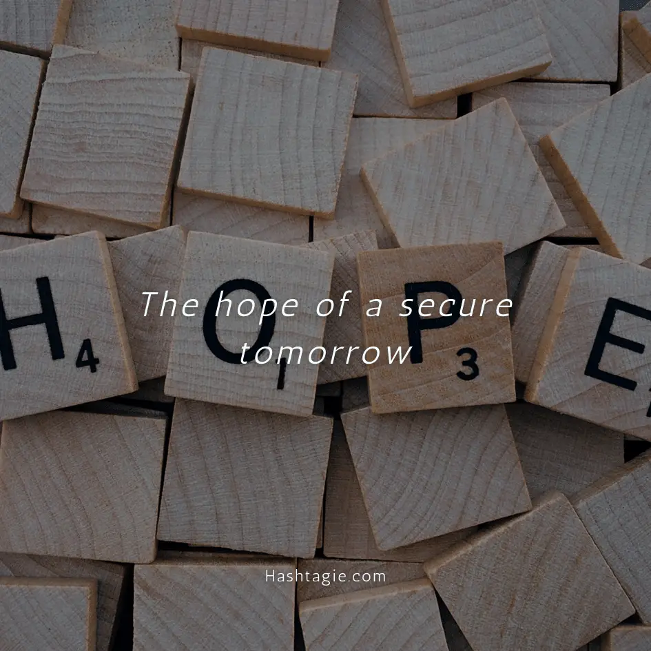 Hope captions for strength example image
