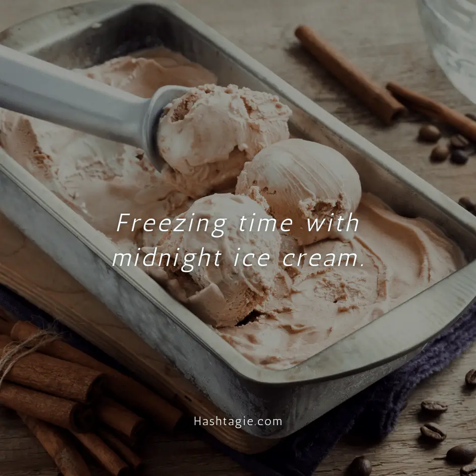 Ice Cream at Midnight Captions example image