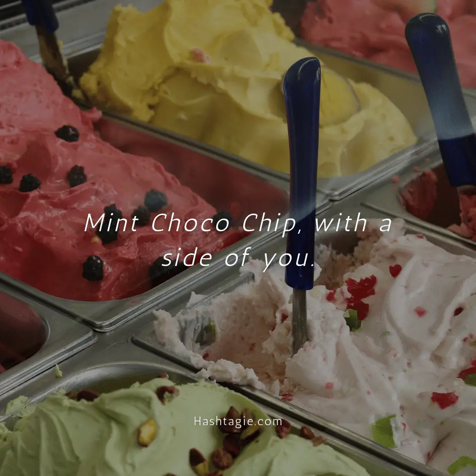 Ice Cream Date Night Captions example image