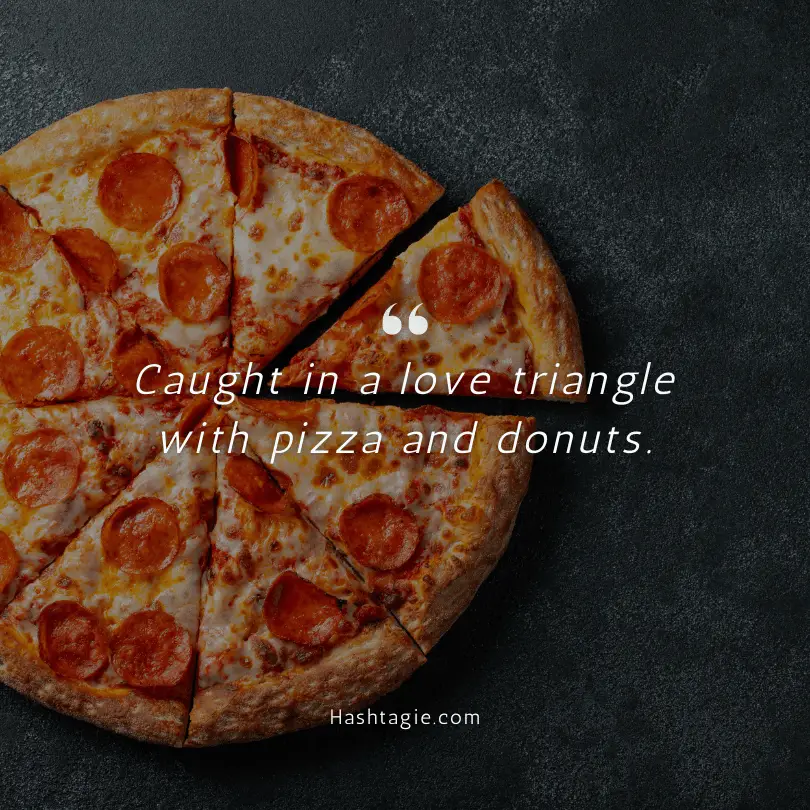 Instagram captions about food lover's life example image