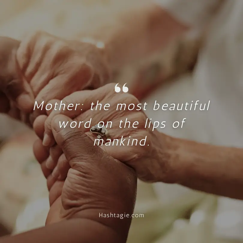 Kindness Instagram Captions for Mother's Day example image