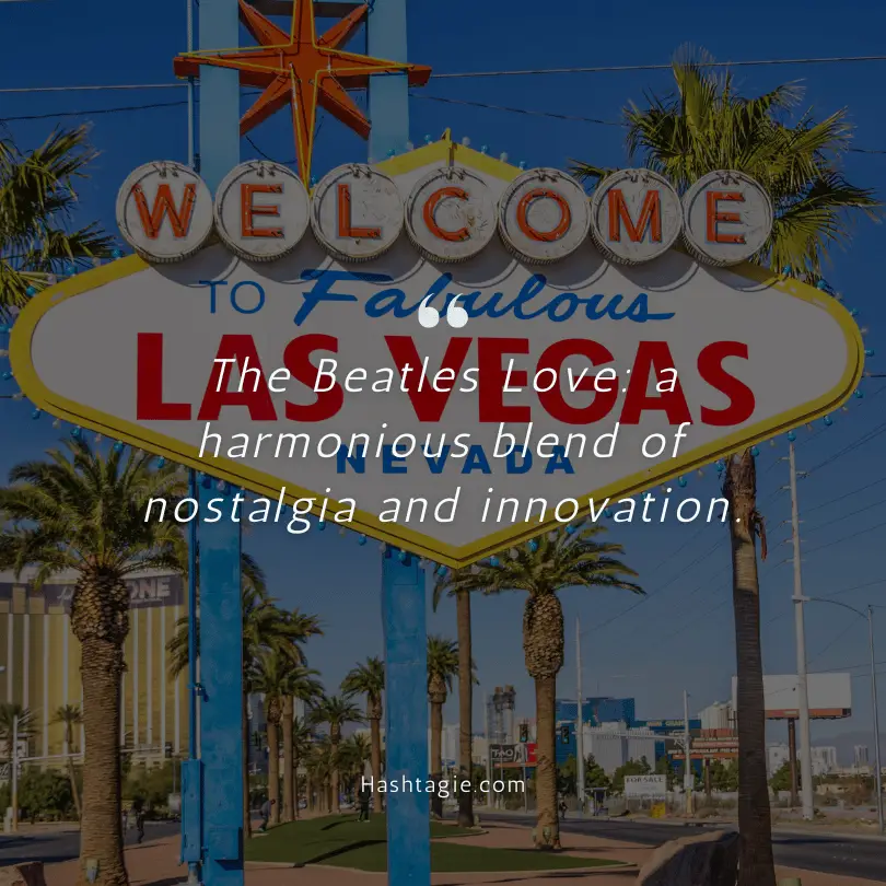 Las Vegas show captions example image
