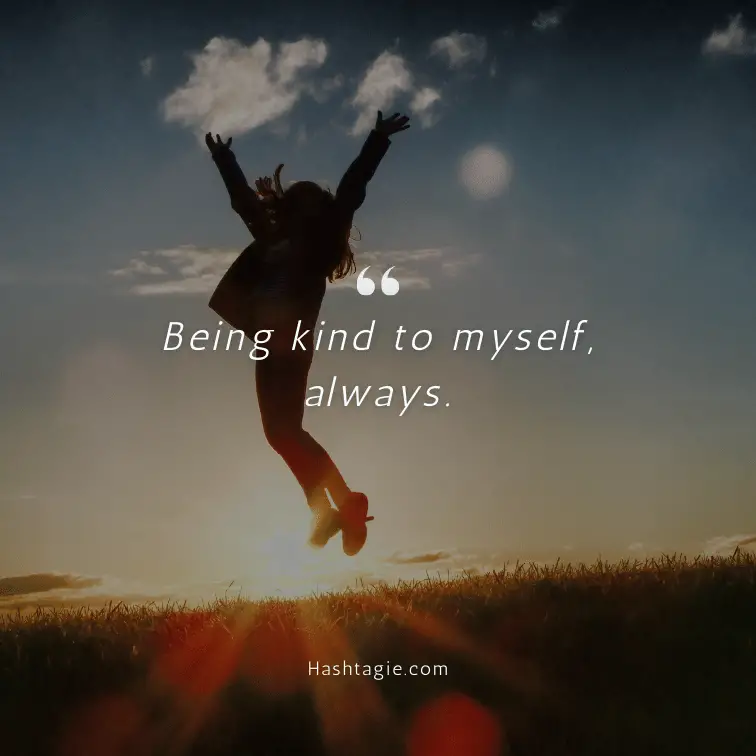 Self-worth captions for self-love  example image