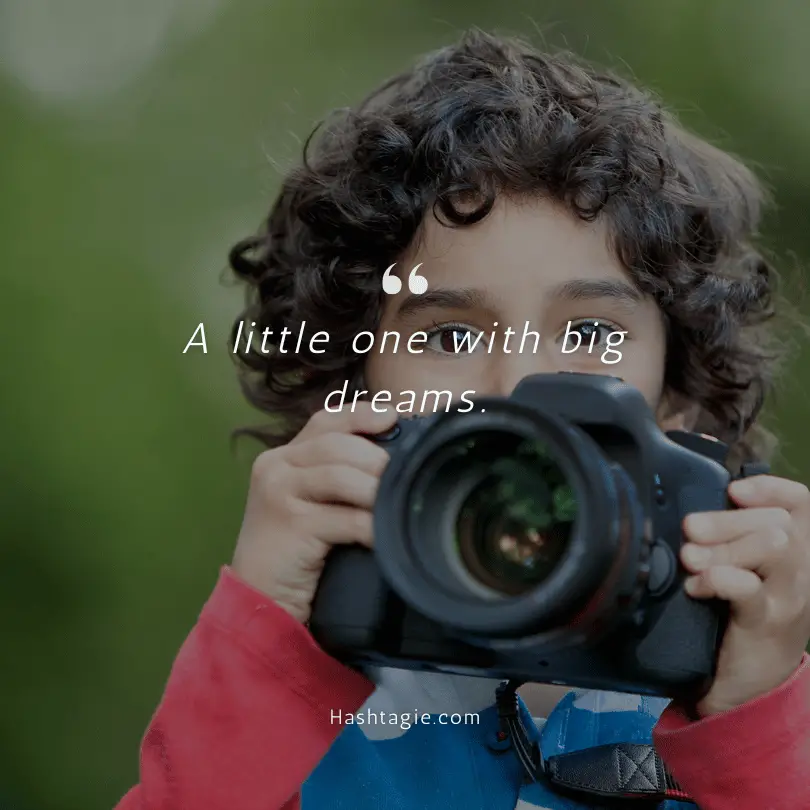 Baby photography captions example image