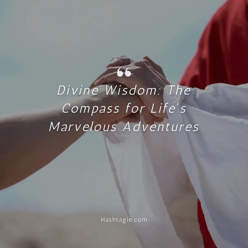 Caption for Divine wisdom  example image