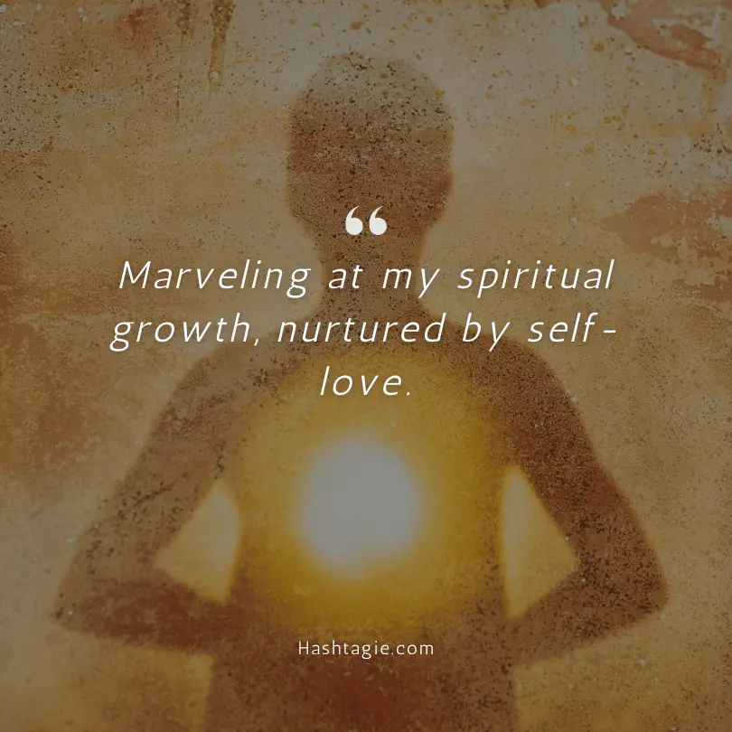 Captions for spiritual self-love example image