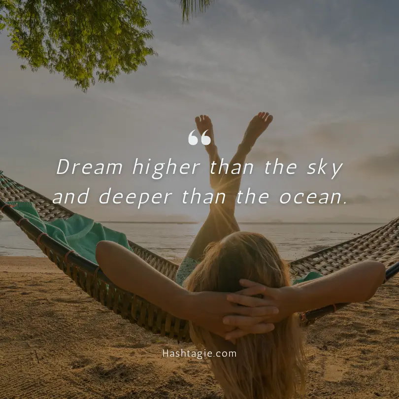 Chill Captions for Beach Vibes example image