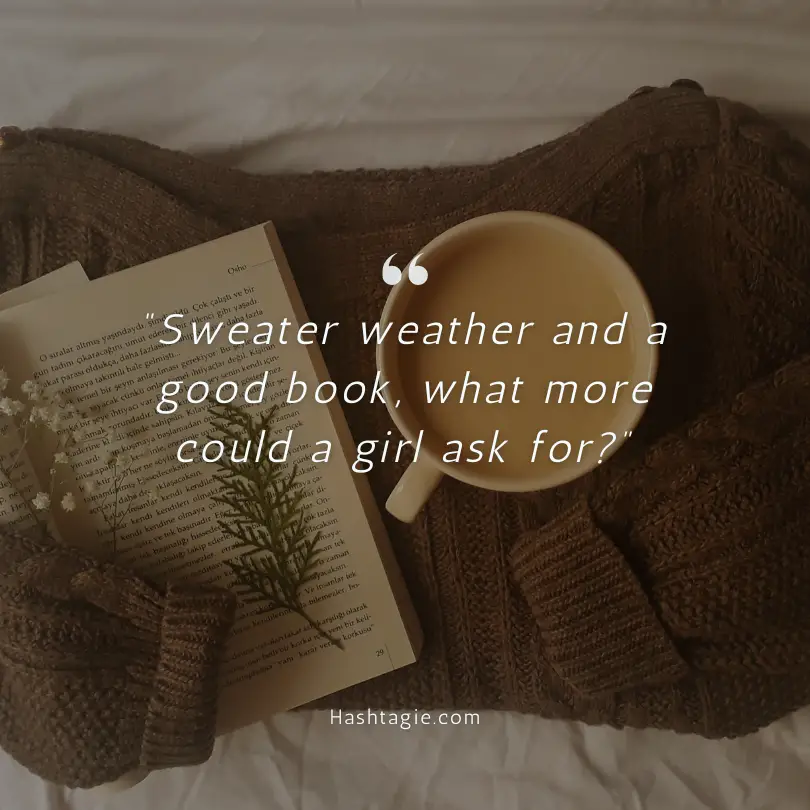 Chill Captions for Book Lovers example image