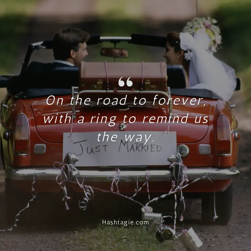Engagement captions for couples on Instagram  example image