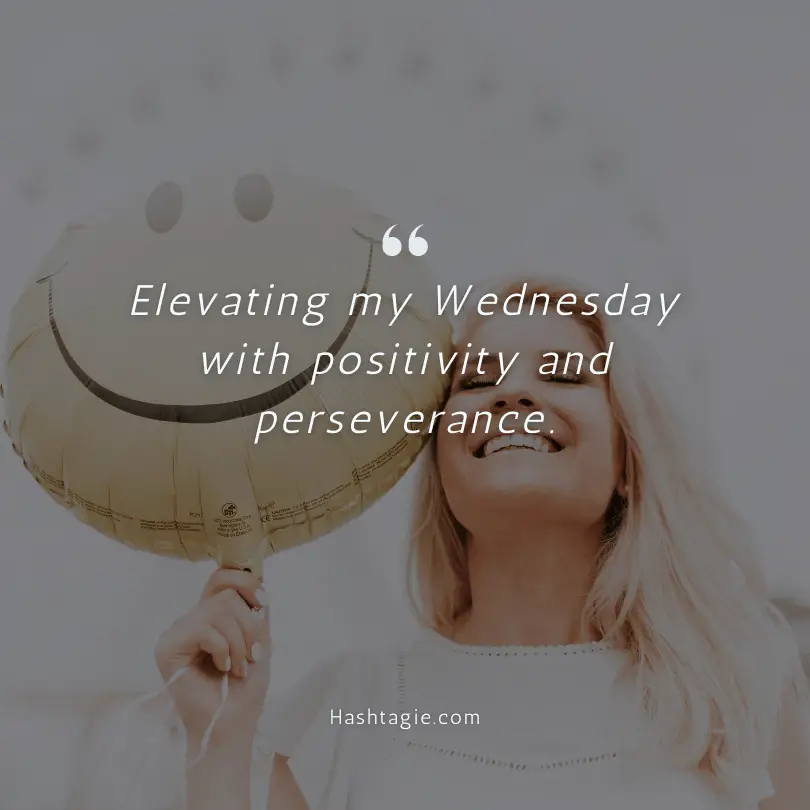 Inspirational Wednesday Instagram captions example image