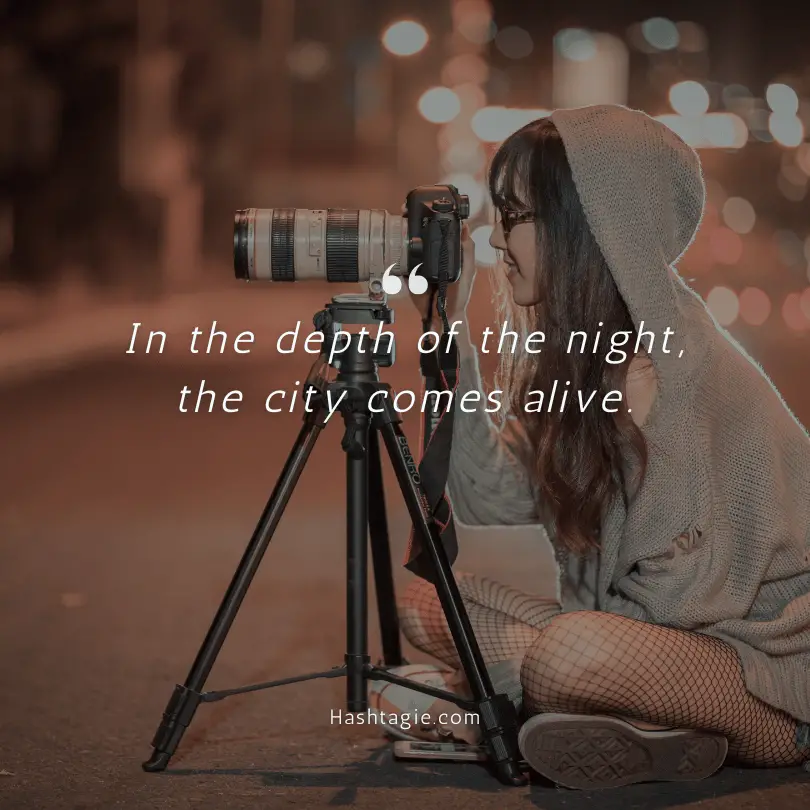Night photography captions  example image