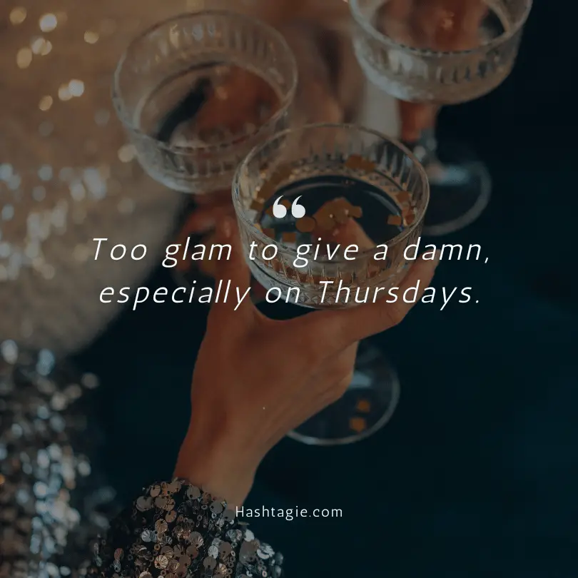 Thursday fashion captions example image