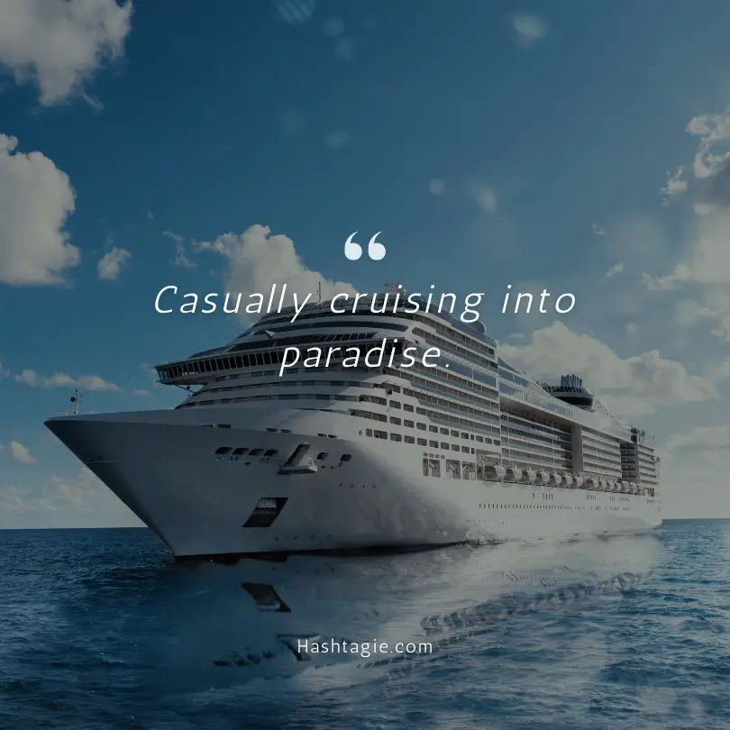 Yacht Instagram Captions for Casual Hangouts  example image
