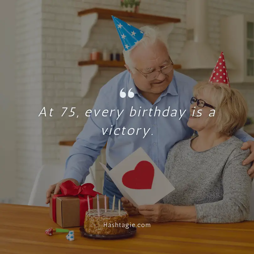 Birthday captions for milestone years  example image