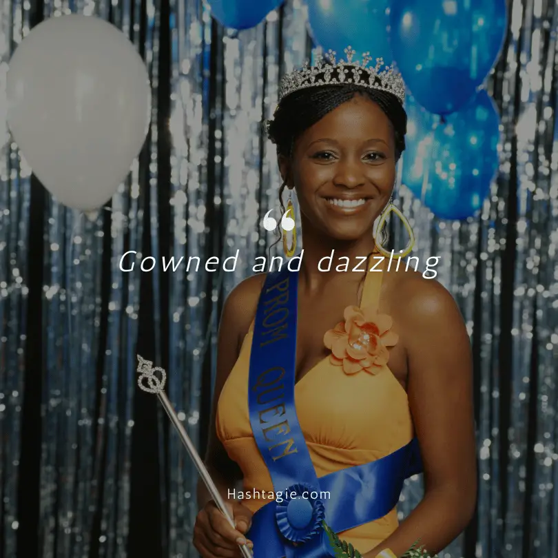 Captions for pre-prom pictures. example image
