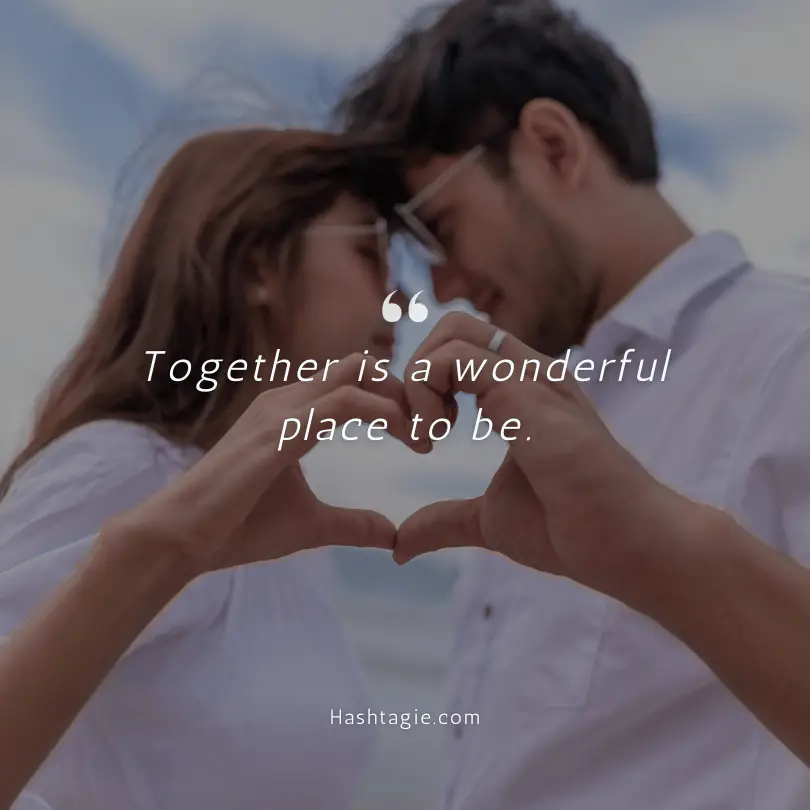 Engagement Picture Captions example image