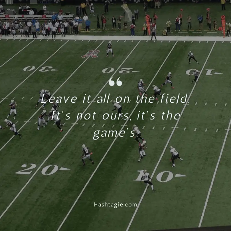 Football captions for motivational speeches example image
