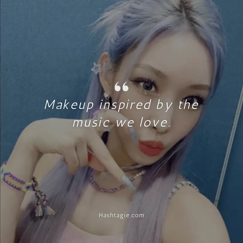 K-pop themed make-up looks example image