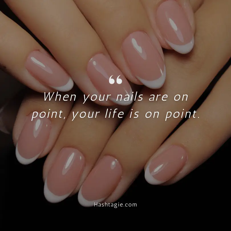 Long Nails Captions example image