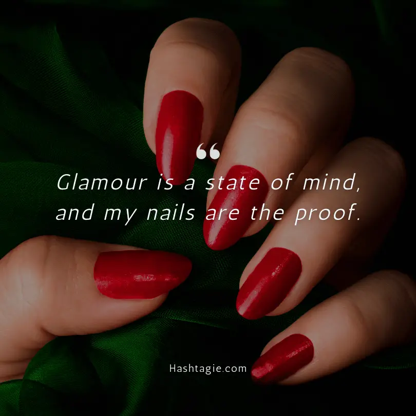 Nail Art Captions example image