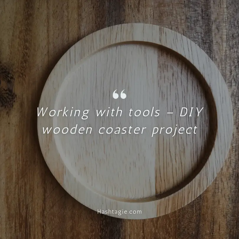 Saturday DIY Project Captions example image
