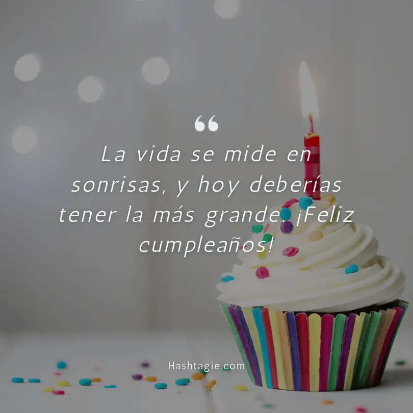Spanish Captions for Birthdays example image