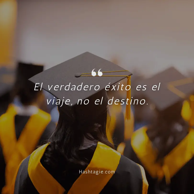 Spanish Captions for Graduation example image