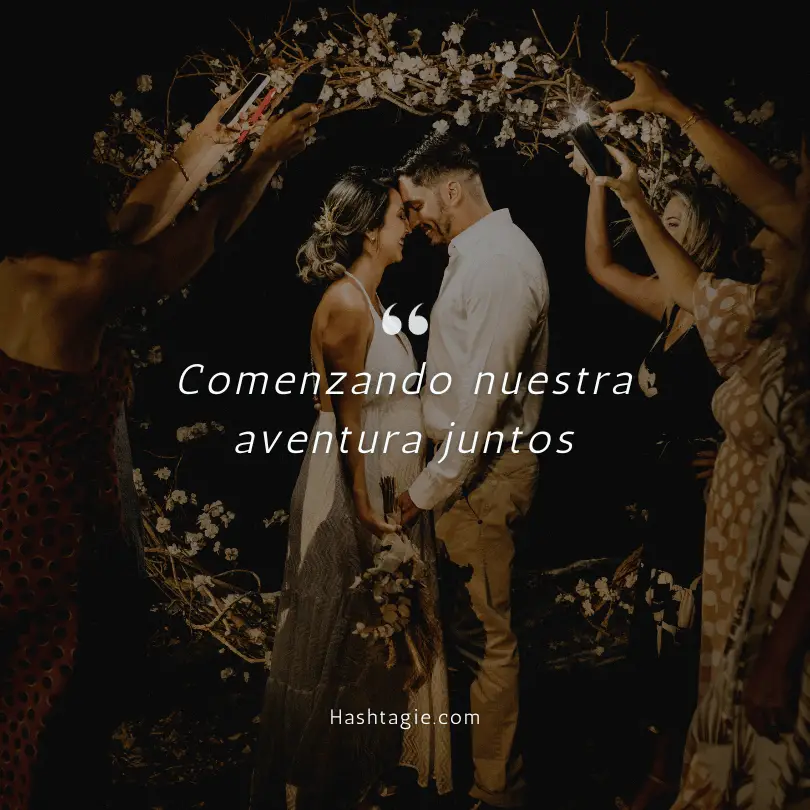 Spanish Captions for Weddings example image